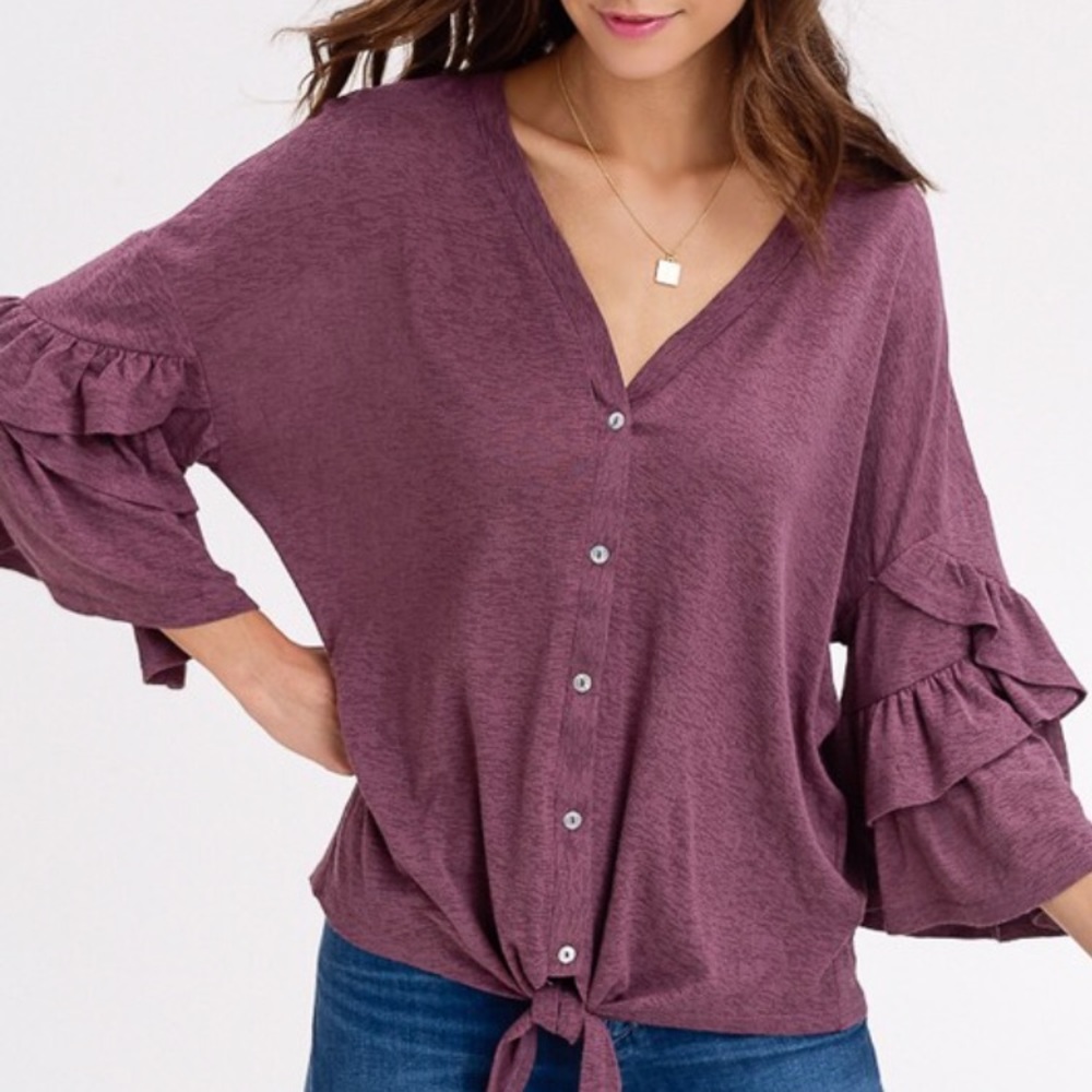 Tie Front Shirt